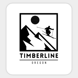 Timberline Oregon United States Ski Sticker